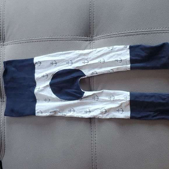 Pantalon 0-12mois coton vanille - Picture 2 of 3